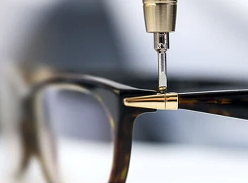 Opravy a úpravy brýlí